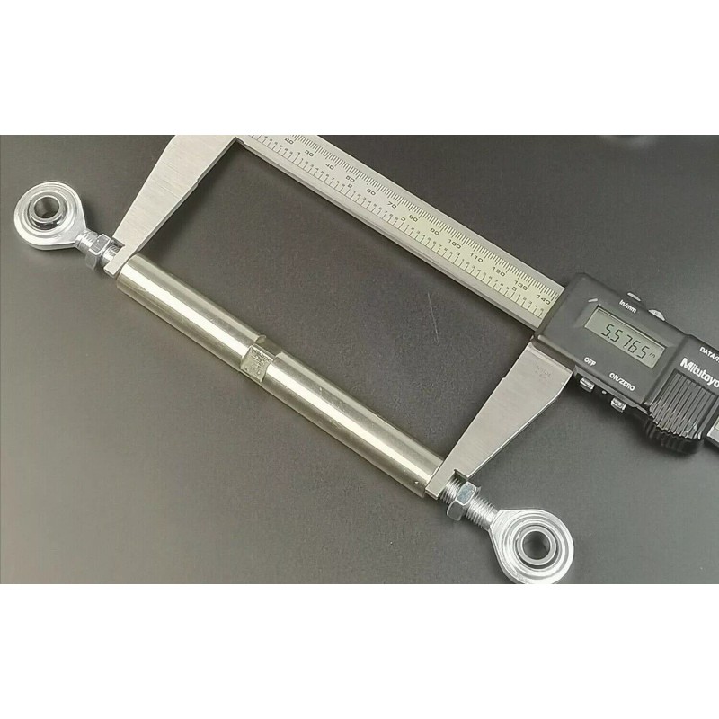 espeedpro21 5 1/2" ADJUSTABLE TENSIONING ROD HEIM JOINT ALTERNATOR BRACKET