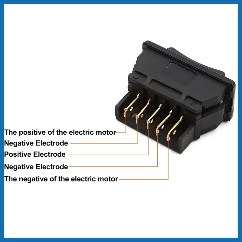 A ABSOPRO 5 Pins Car Power Window Door Electric Switch