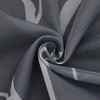 HongYa Kitchen Curtain, Voile, Bistro Curtain with Loops, Transparent Curtain