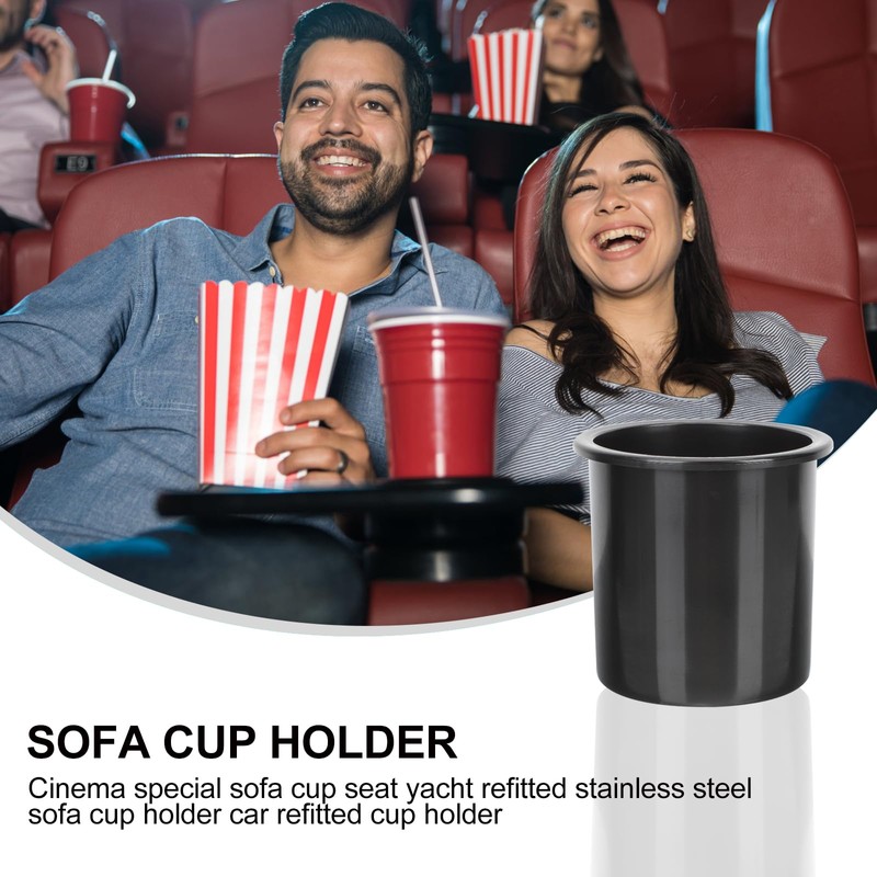iplusmile Built-in Drink Holder - 2 Pack Plastic Pocket Cup