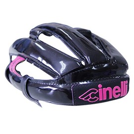 Cinelli DANESE 55 NERO/PINK CASDAN055N Helmet MTB BMX Mountain Road Bike Headgear Impact Protection Cask