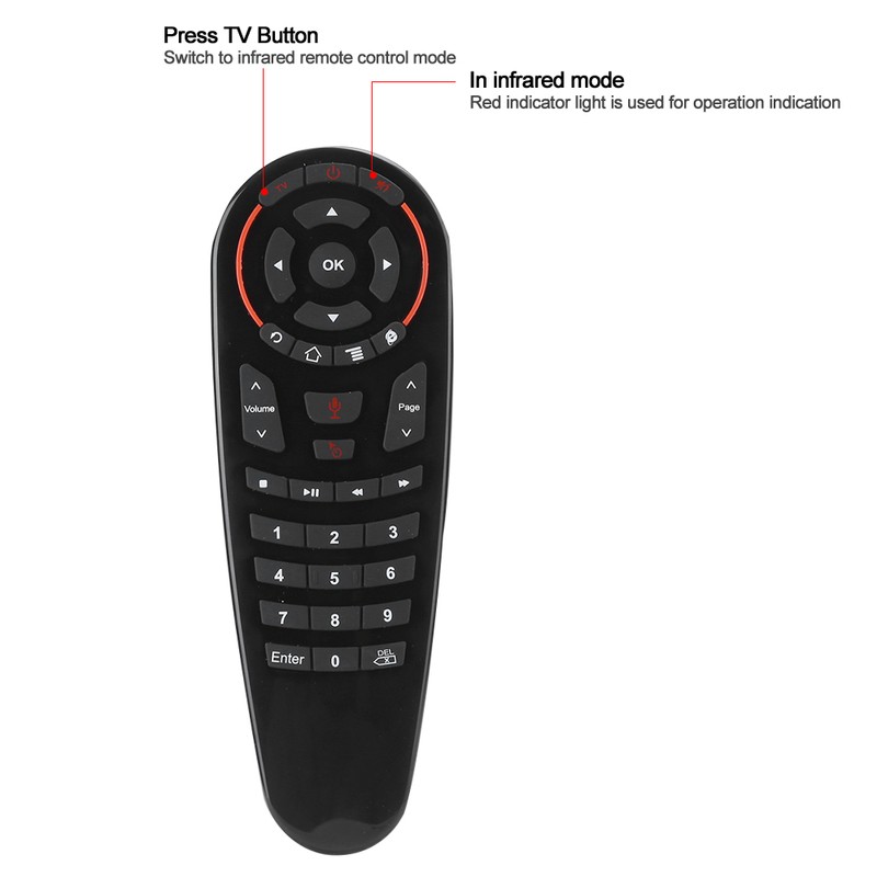 G30 Voice Remote Control 33 Key for Android Computer TV
