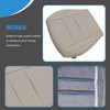 Priprilod Seat Cover Tan Perforated Replacement Leather Driver and Passenger