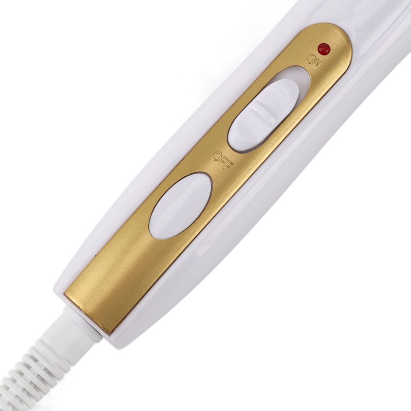 25mm Curling Iron Wand Adjust Temperature Fast Heating 3 Barrel