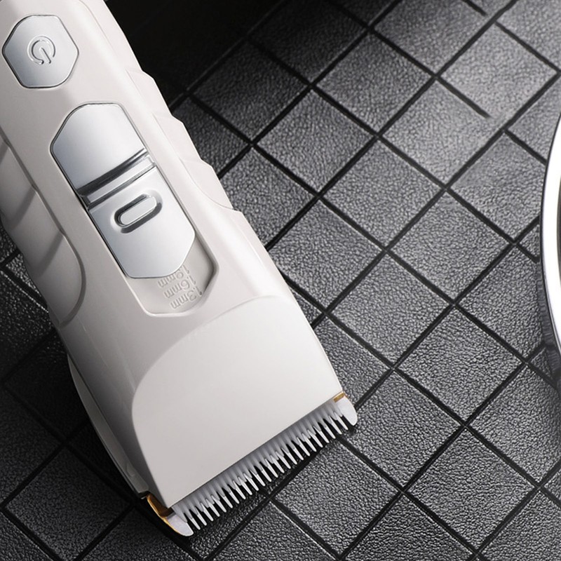Electric Hair Trimmer Stainless Steel Low Noise Vibration Hair Clippers