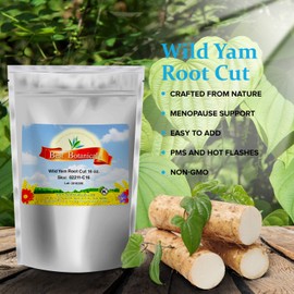 Best Botanicals Wild Yam Root Cut 16 oz.