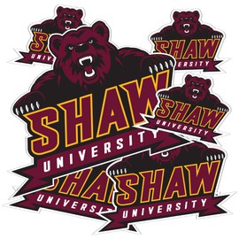 Desert Cactus Shaw University Sticker Bears Sticker Vinyl Decals Laptop Water Bottle Car Scrapbook 13.5x11 Sheet T3 (Type 3-1)