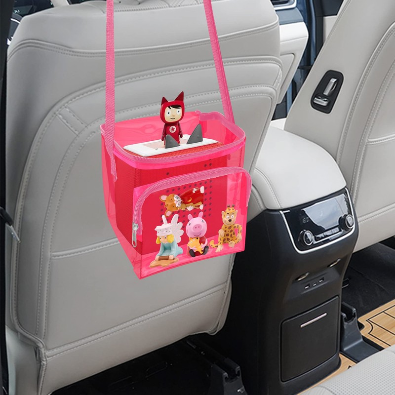 Carry Case for Tonie Characters and Toniebox, Clear Bag for