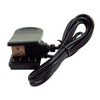 System-S USB Docking Station Charger Cradle Dock Clip for Garmin