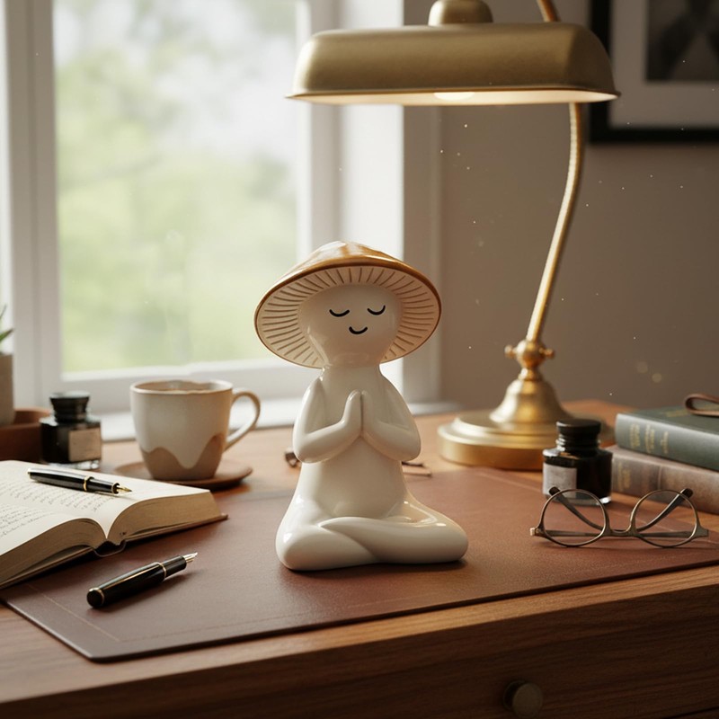Mushroom Statue, Mushroom Figurines, Whimsical Decor Garden Decor Mushroom Kitchen