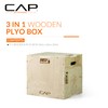 CAP Barbell 3-in-1 Wooden Plyometric Box 20in x 18in x