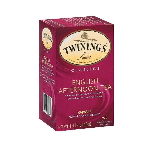 Twinings Classic English Afternoon Tea, 20 Count