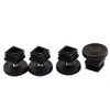 uxcell 4 Sets Office Desk Adjustable Leveling Foot 24mm x