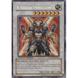 Yu-Gi-Oh! - X-Saber Urbellum (HA01-EN025) - Hidden Arsenal - Unlimited Edition - Secret Rare