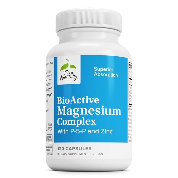 Terry Naturally Complejo de magnesio BioActive - Apoyo a la