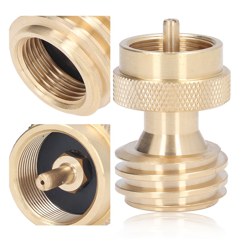 Propane Tank Adapter Small Brass Propane Refill Valve Gas Tank