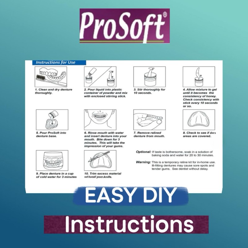 ProSoft Denture Reline Kit (2 Pack)
