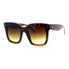 Womens Oversized Fashion Sunglasses Big Flat Square Frame UV 400
