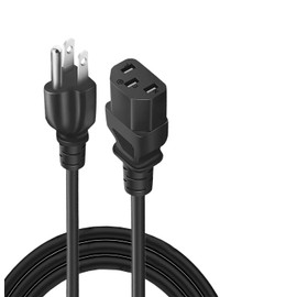 VECASDEN Fast Charging Cable for Jackery Explorer, Ecoflow Delta/River, BluettiPower Station Charger, Monster Speaker Guitar Amp Amplifier Power Cord 5FT