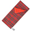 E-TING Sleeping Bag Christmas Accessory for elf Doll (Red Plaid)