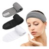Facial Spa Diadema Maquillaje Cinta Mágica Cabello 3 Pza F