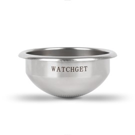 watchget 58mm Espresso Portafilter Basket 316 Stainless Steel Filter Basket Spherical Bottom Design for Even Espresso Extraction, Compatible with 58mm Espresso Machines