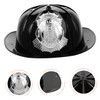 SUPVOX 2pcs Firefighter Hat Realistic Fireman Helmet for Dress Up
