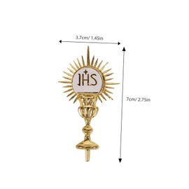 BESPORTBLE 48pcs Religious Decor Baptism Ornaments for Church Parties Vintage Adornments Intricate Craftsmanship for