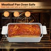 Barlket Meat Loaf Pan Set Nonstick, 2-Set Large Meatloaf Pan