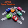 JZK 4x LCD display digital finger tally counter clicker, electronic