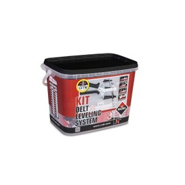 Rubi Tools Leveling System Kit 1/16" - 100 Clips, 100 Wedges and Pliers