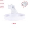 154174501 食器洗い機ホイールブラケットアセンブリ(4個パック) Frigidaire Kenmore Tappan Westinghouse 食器洗い機の交換用、154174401 5300809640 154294801 AP2135554