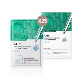AHC [AHC]Absolute Return Solution Cotton Mask Calming (25ea)