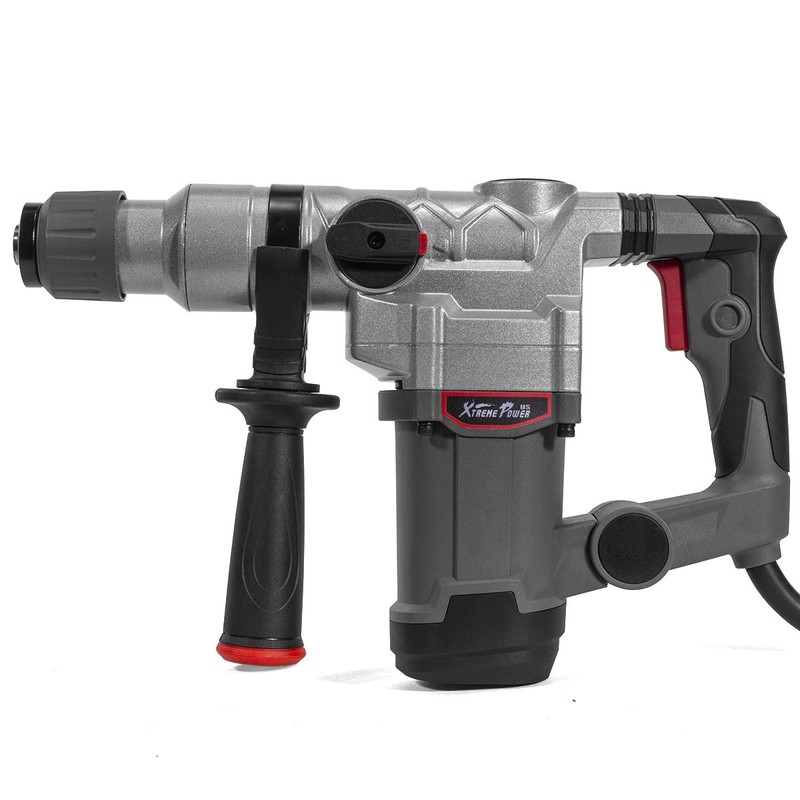 XtremepowerUS Deluxe 1200w Electric Rotary Hammer SDS Plus Drill Swivel
