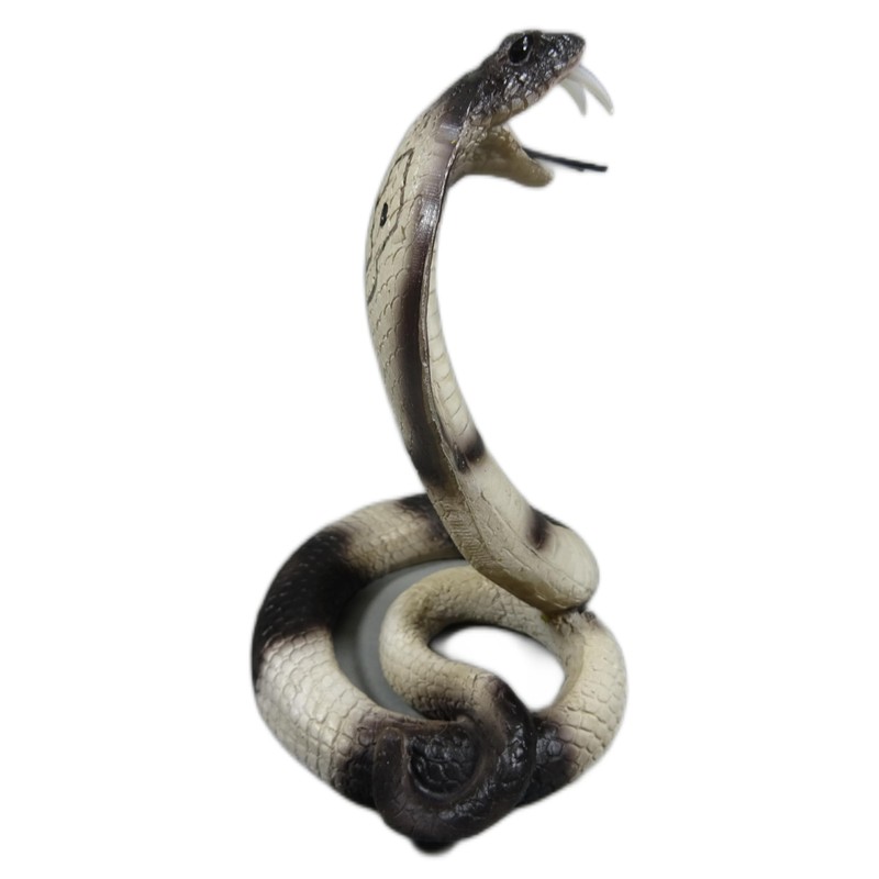 Generisch Cobra snake 15 x 9 cm poison snake snake