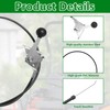 superbobi 055-8020-00 Throttle Cable Fit for Bad Boy ZT Elite