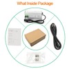 87.6V 8A Silver Charger 72V LiFePO4 Battery Smart Charger for