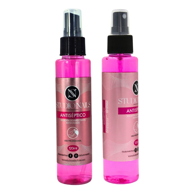 Pack De 2 Antisépticos, Antihongos Para Uñas. Studio Nails