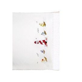 Design Works Crafts Lighthouse Stamped for Embroidery Pillowcases