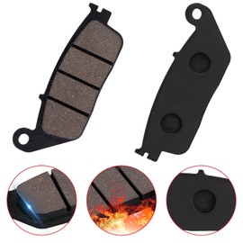 SOLLON Bremsbeläge für yamaha YP 125 YP 125R X-Max YP 250 R X-Max Sport 20115 Honda CB250 Two Fifty 1992-2005 CN250 Fusion 2003 VT750 CBR 1000 ST 1100 VT 1100 VT 1300 GL 1500 VTX 1300