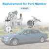 WMPHE Aluminum Engine Coolant Thermostat Housing Compatible with Jaguar Vanden