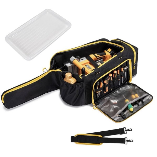 Unbranded Chainsaw Bag Compatible with 14''/16''/18'' Cordless Chainsaw & Accessories