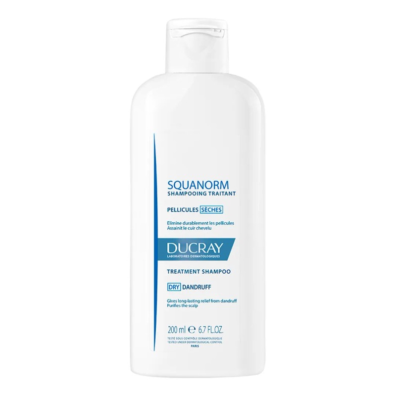 Ducray Shampoo Squarnorm Caspa Seca 200ml