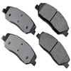 Akebono ACT1202 Proact Ultra Premium Ceramic Disc Brake Pad kit,