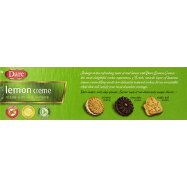 Dare Cookie Lemon Creme (Pack of 2)net wt 10.2oz (290g)