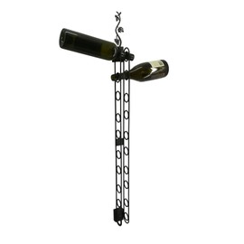 FixtureDisplays 10-Bottle Wall Mount Wine Rack Wine Holder Wine Display Rack Wine Organizer