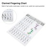Clarinet Fingering Chart Clarionet Chords Poster Training Chart Musical Instrument