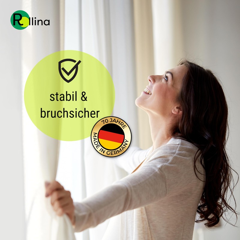 Rollina X-Glider Curtain Hooks for Rails with 6 mm Inner