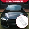 Hihaha Hood Stripe Pattern Sticker/Outer for Car/Durable / 1 Pcs