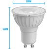 Megaman GU10 Reflector Dimmable LED Lamp, 5 Watt, 2800K Colour